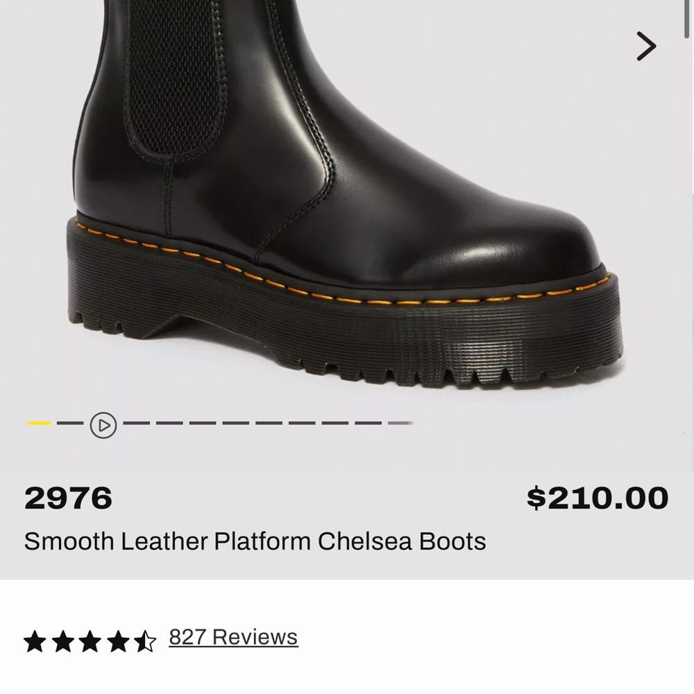 Dr. Martens Black Chelsea Boot